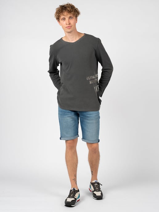 Guess Sweatshirt Herren Grau - Image 2