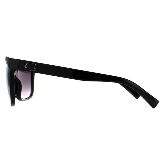 Guess Cat Eye Womens glänzend schwarz rauchfarbener Farbverlauf GF0300 - Image 3