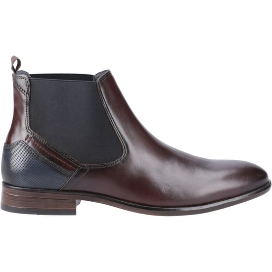 Pod Frank Leder/Textil Herrenstiefel kastanienbraun - Image 5
