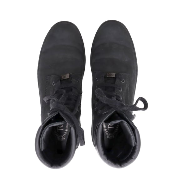 Tods' Schnürkampfstiefel aus schwarzem Wildleder - Image 5