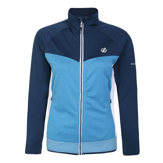 Dare 2B Womens/Ladies Elation II Core Stretch Recycled Fleece (Niagra Blue/Moonlight Denim)