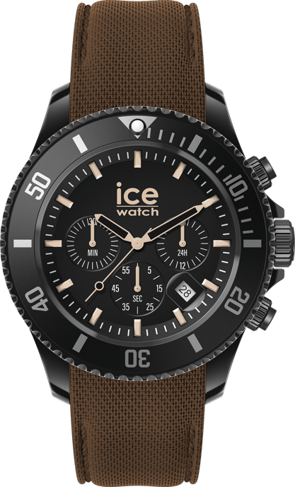 Ice Watch Ice Chrono - Black Brown Men's Brown Watch 020625