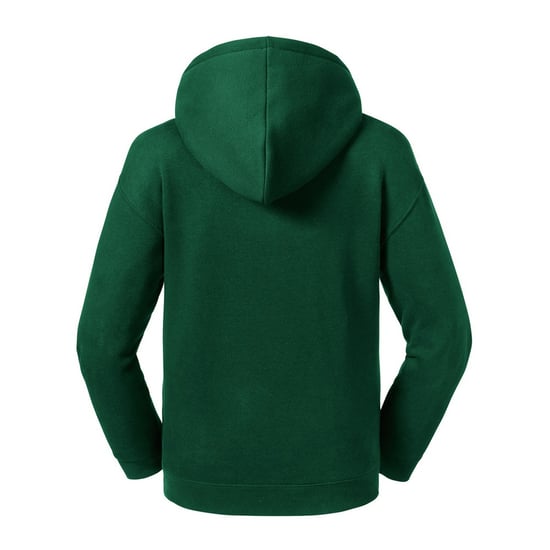 Russell Kids/Childrens Authentic Hooded Sweatshirt (Flaschengrün) - Image 2