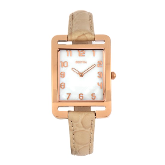 Bertha Marisol Schweizer MOP Lederarmbanduhr - Image 1