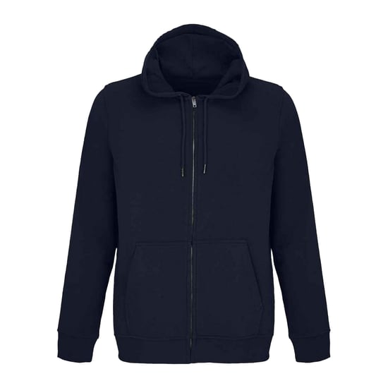 SOLS - "Calipso" Hoodie mit durchgehendem Reißverschluss für Herren/Damen Unisex (Dunkelblau) - Image 1