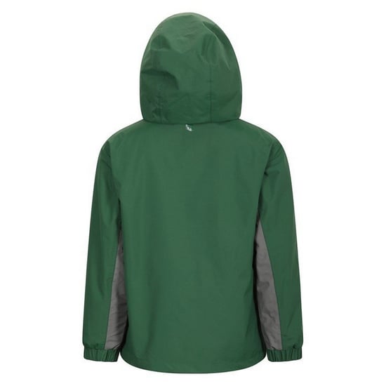 Mountain Warehouse Childrens/Kids Cannonball 3 in 1 Wasserdichte Jacke (Khaki) - Image 2