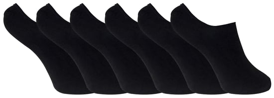 6er Pack Damen Bambus Liner Knöchelsocken mit Grip - Image 1