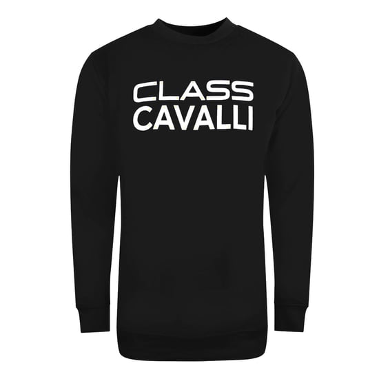 Cavalli Class Bolted Logo Black Sweatshirt