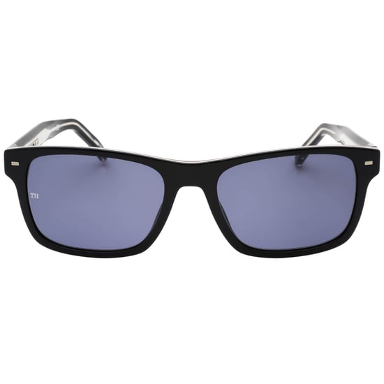 Tommy Hiliger Blue Lens Black Sunglasses