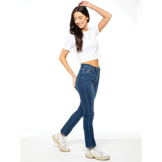 Enzo Straight Denim Jeans für Damen - Image 2