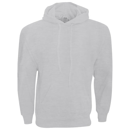 Fruit Of The Loom Herren Sweatshirt mit Kapuze / Hoodie (Heather Grey) - Image 3