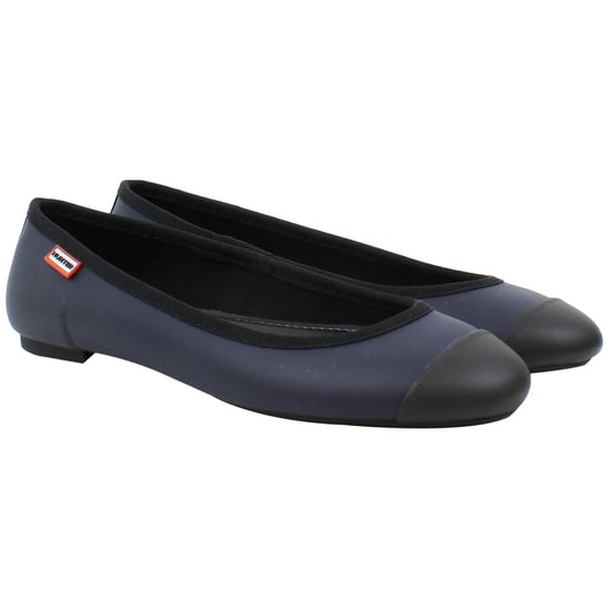 Hunter Original Ballet Damen Marineblaue Schuhe - Image 3