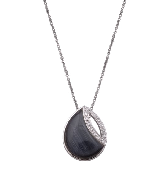 Orphelia Women's 925 Sterling Silver Chain with Pendant - Silver ZH-4546