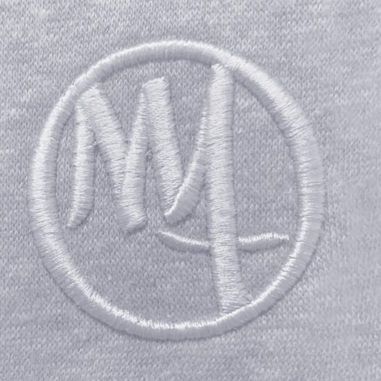 MYT Neue Herren Fleece Zip Up Hoodie Grau - Image 4