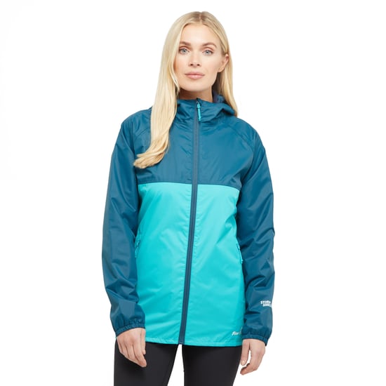 Peter Storm Women's Cyclone Lightweight Waterproof Jacket with Fitted Hood, Hiking Raincoat