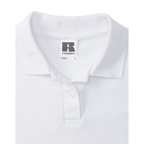 Russell - Poloshirt für Damen (Weiß) - Image 4