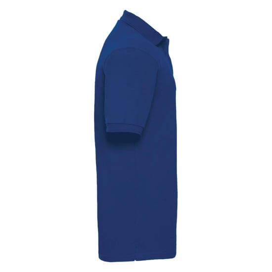 Russell Herren Ripp Polo-Shirt, Kurzarm (Helles Royalblau) - Image 2