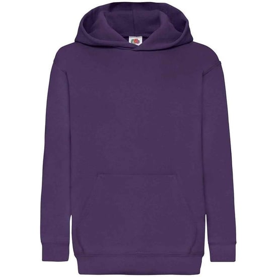 Fruit of the Loom - "Classic" Sweatshirt mit Kapuze für Kinder (Violett) - Image 1