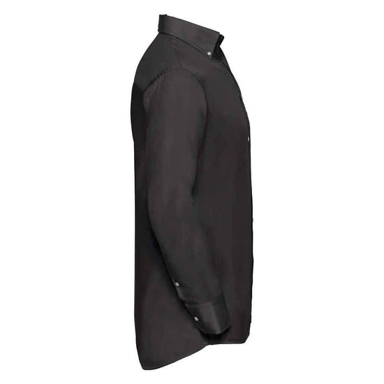 Russell Collection - "Ultimate" Formelles Hemd für Herren Langärmlig (Schwarz) - Image 3