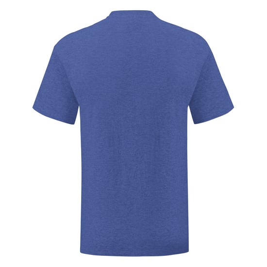 Fruit Of The Loom Herren Iconic T-Shirt (5er Pack) (Heather Royal) - Image 2