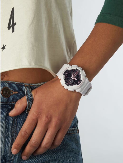 Casio G-Shock Damenarmbanduhr GMA-S140M-7AER in Weiß - Image 6