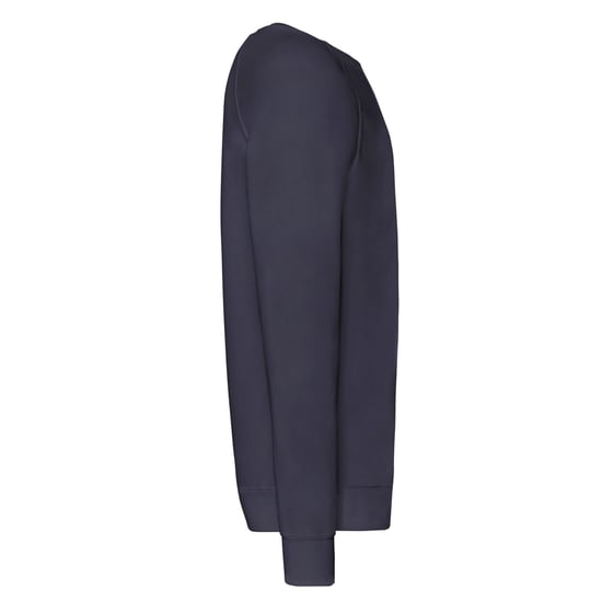 Fruit of the Loom - Sweatshirt für Herren/Damen Unisex Raglanärmel (Marineblau) - Image 3