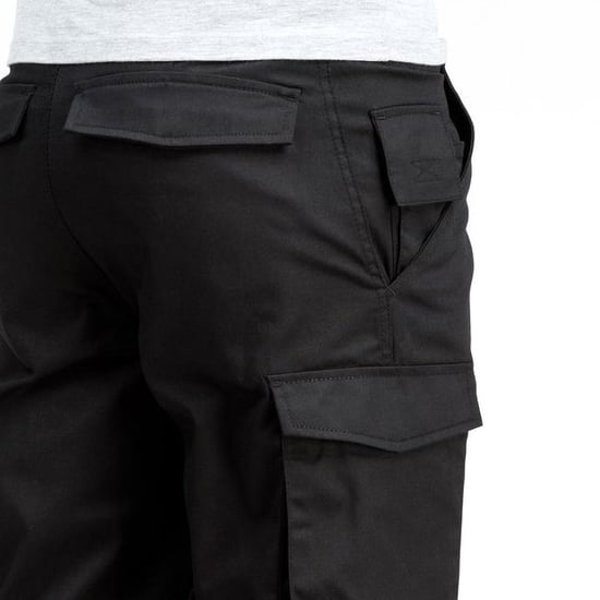 Russell Mens Polycotton Twill Trouser / Pants (Regular) (Black)
