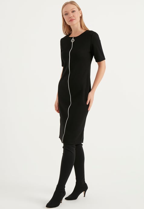 Kleid mit Reißverschlussdetails - Image 2