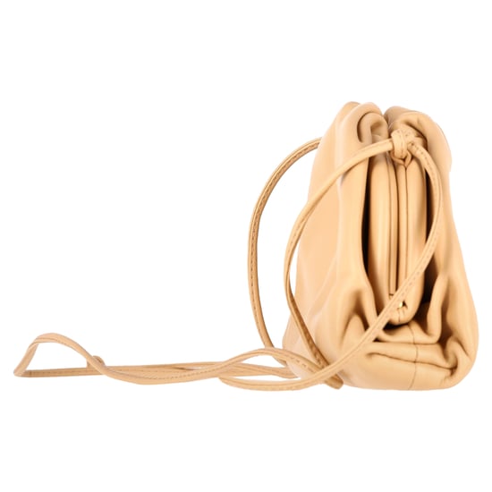 Bottega Veneta Mini Pouch 20 Umhängetasche aus gelbem Kalbsleder - Image 2