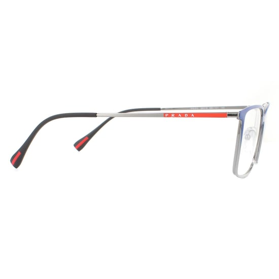 Prada Sport Rectangular Top Blue Gradient Gunmetal Mens Glasses Frames