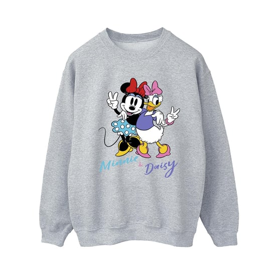 Disney Damen/Damen Minnie Mouse und Daisy Sweatshirt (Sport grau) - Image 1