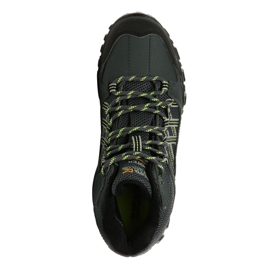 Regatta Childrens/Kids Edgepoint Stiefel (Briar Grey/Electric Lime) - Image 5