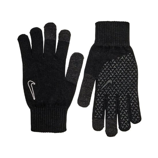 Nike 2.0 Knitted Grip Handschuhe (Schwarz/Weiß) - Image 3