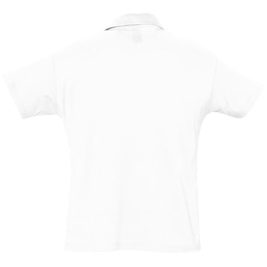SOLS Herren Sommer II Pique Kurzarm-Poloshirt (Weiß) - Image 2
