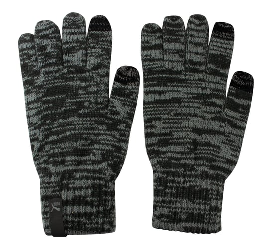 Puma Knit Touchscreen Unisex Graue Handschuhe - Image 1