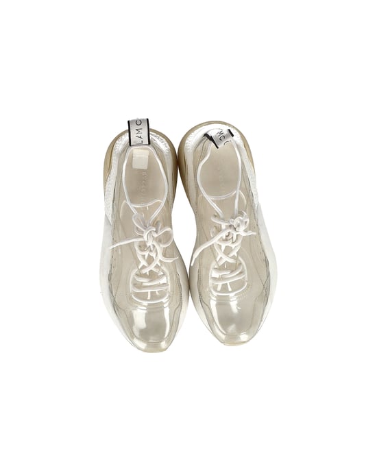 Stella McCartney Eclypse Klare Chunky Sneaker aus Weißem PVC - Image 3