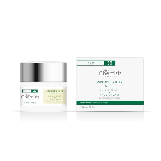 skinChemists Faltenkiller Sonnenschutz Tagesfeuchtigkeitscreme SPF 30 60ml - Image 1