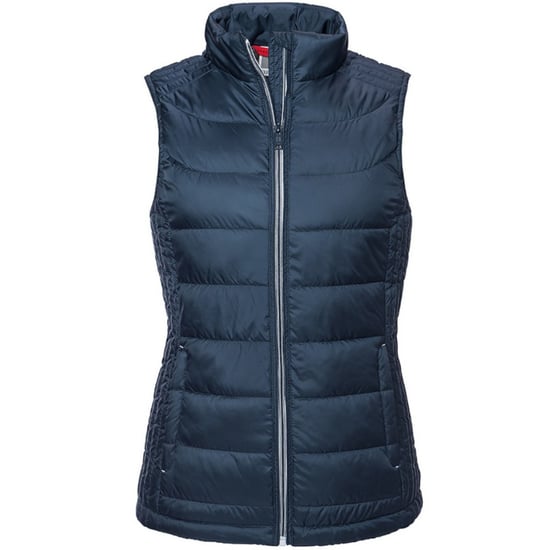 Russell - Ärmellose Daunenjacke NANO - Damen (Marineblau) - Image 1