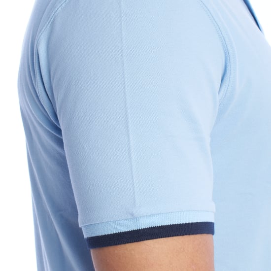 YMP006-PK001 Men's Slim Fit Short Sleeve Polo Shirt