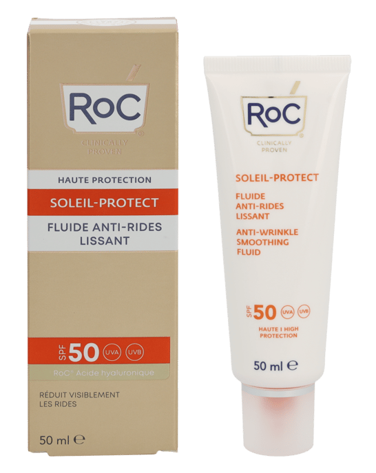 ROC Soleil-Protect Anti-Falten Glättungsfluid SPF50+ 50 ml - Image 1