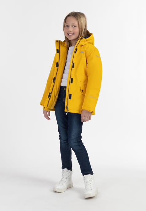 Schmuddelwedda Winterjacke Mädels dunkelgelb - Image 2