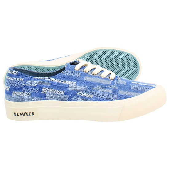 Seavees Legend Stickerei Damen Blaue Schuhe - Image 4