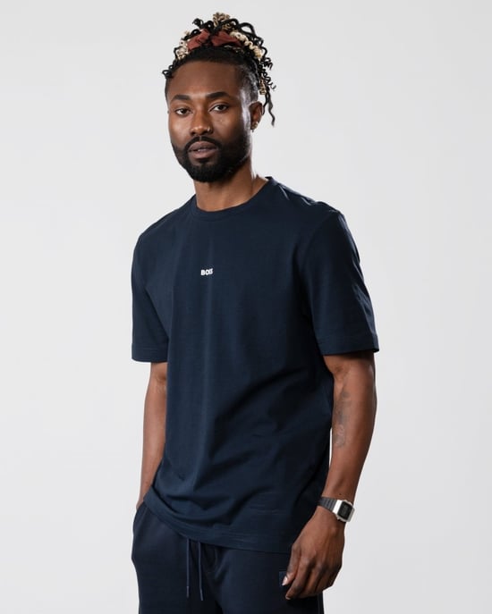 BOSS Orange TChup Herren Rundhals T-Shirt mit kleinem Logo NOS - Image 1