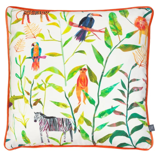 Prestigious Textiles Hide And Seek Animal Piped Cushion Cover