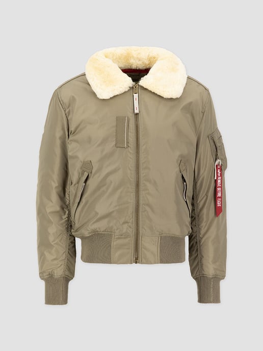 Alpha Industries Herren Injector III Fliegerjacke in Grün - Image 3