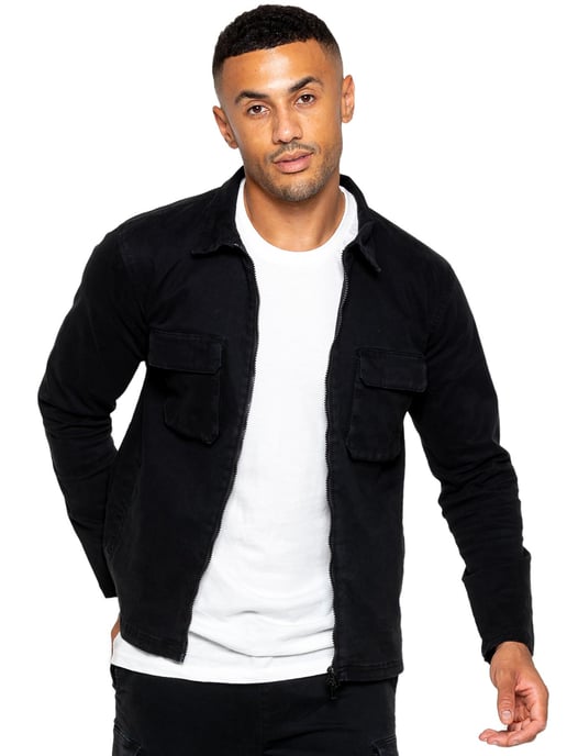 Enzo | Herren Cargo Überhemd Jacke - Image 1