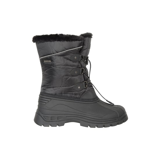 Mountain Warehouse Childrens/Kids Whistler Adaptive Snow Boots (Black)