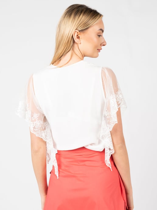 Pinko Top Tama Damen weiß - Image 4