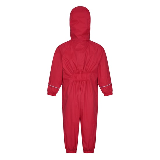 Mountain Warehouse Childrens/Kids Spright Wasserdichter Regenanzug (Rot) - Image 2