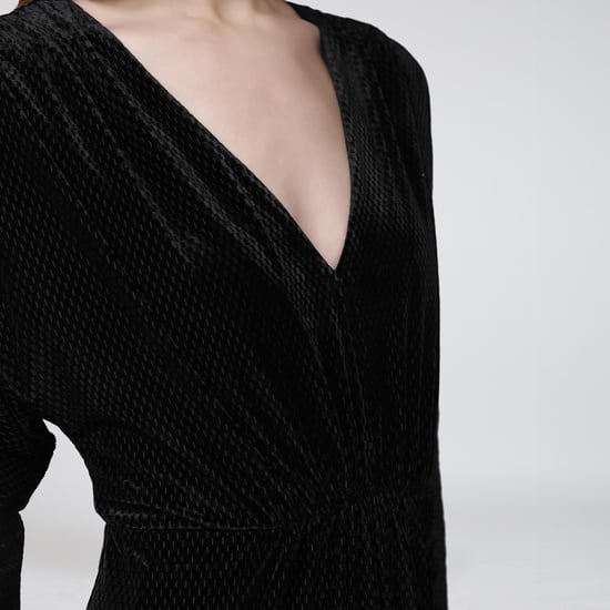 Abendkleid aus strukturiertem Samt - Image 3